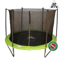 Батут DFC JUMP 6ft складной, сетка, чехол, apple green (183см)